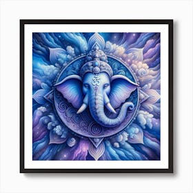 Ganesha 7 Art Print