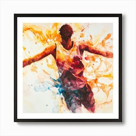 Basketball Player 14 Art Print