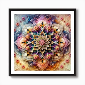 Mandala 99 Art Print