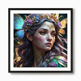 Fairy Girl Art Print