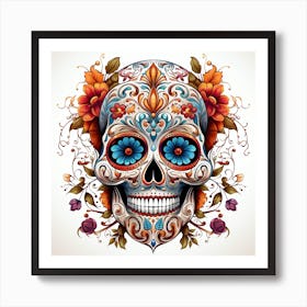 Sugar Skull Art Print