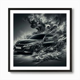 Bmw M4 Car Art Print