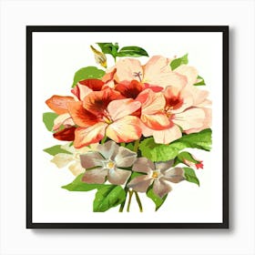 Bouquet Of Flowers Art Print