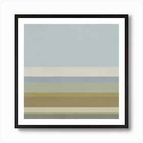 Colored Stripes - 05 Art Print