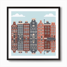 Amsterdam Cityscape 2 Art Print