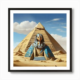 Egyptian Pyramid 1 Art Print