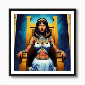 Queen Cleopatra of Egypt Art Print