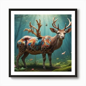 A Mystical Encounter Art Print