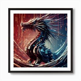 Dragon 5 Art Print