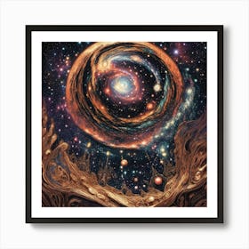 Spiral Galaxy 1 Art Print