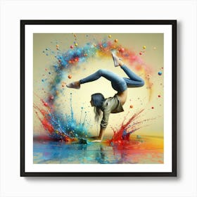 Color Splash 1 Art Print