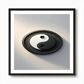 Yin Yang Symbol 1 Art Print