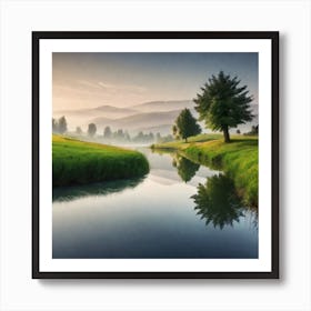 Peaceful Landscapes Photo (49) Art Print