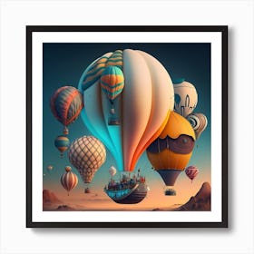 Balloons 2 Art Print