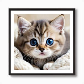 cute cat 1 Art Print