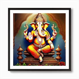 Ganesha 5 Art Print