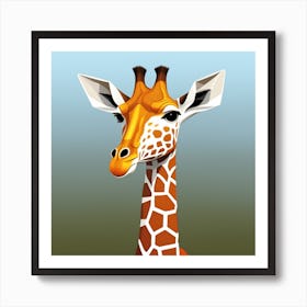 Giraffe Art Print