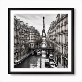 Paris Eiffel Tower Art Print