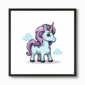 Unicorn 66 Art Print