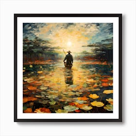 Whispers of Water and Light Art Print