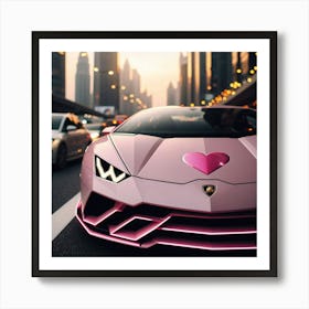 Lovebirghini Art Print