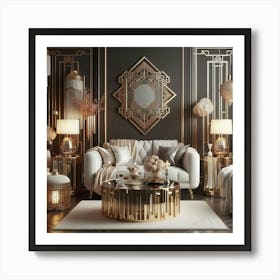 Deco Living Room 36 Art Print