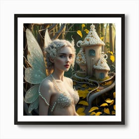 Fairy In The Forest 6 Art Print