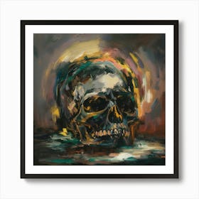 Vibrant Mysteries – Exploring Life And Death Through Art Art Print