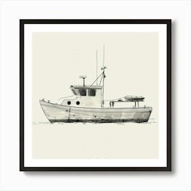 Fishing Boat Art Print