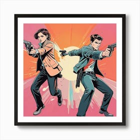 Pulp Fiction Dance Art Prints (17) Art Print