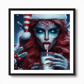 Christmas Elf 5 Art Print