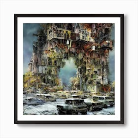 Ruins Of The City Art Print