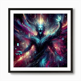 Demon 5 Art Print