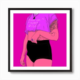 Period Rights Art Print