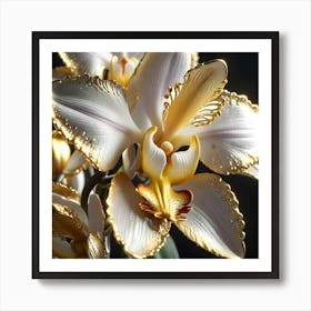 Opulent Orchids 1 Art Print