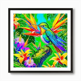 Hummingbird 1 Art Print