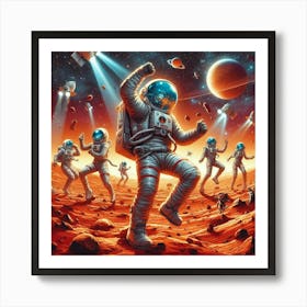 Nasa Astronauts Art Print