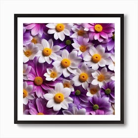 Flowers Stock Videos & Royalty-Free Footage 3 Art Print