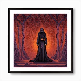 Star Wars Pixel Art Art Print