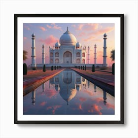 Eternal Grace of the Taj Mahal Art Print