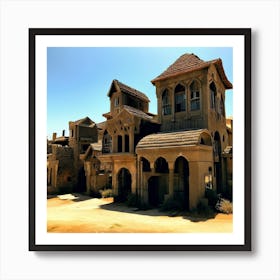 Deserted Castle Art Print