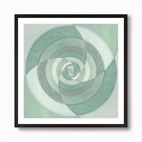 The Green Wall Art Print