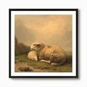 Sheeps 7 Art Print