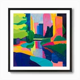 Abstract Park Collection Parc Jean Drapeau Montreal Canada 1 Art Print