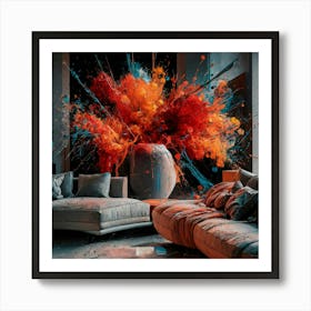 Abstract - Living Room Art Print