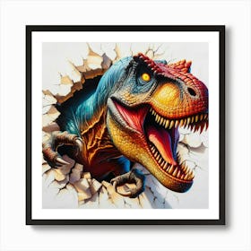 T-Rex Art Print