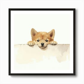 Shiba Inu 6 Art Print