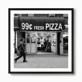 Fresh Pizza New York Art Print