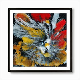 Abstract painting art 32 Art Print