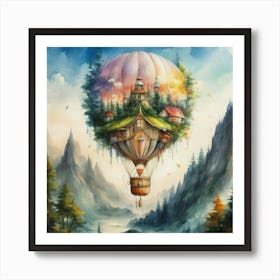 Hot Air Balloon 9 Poster